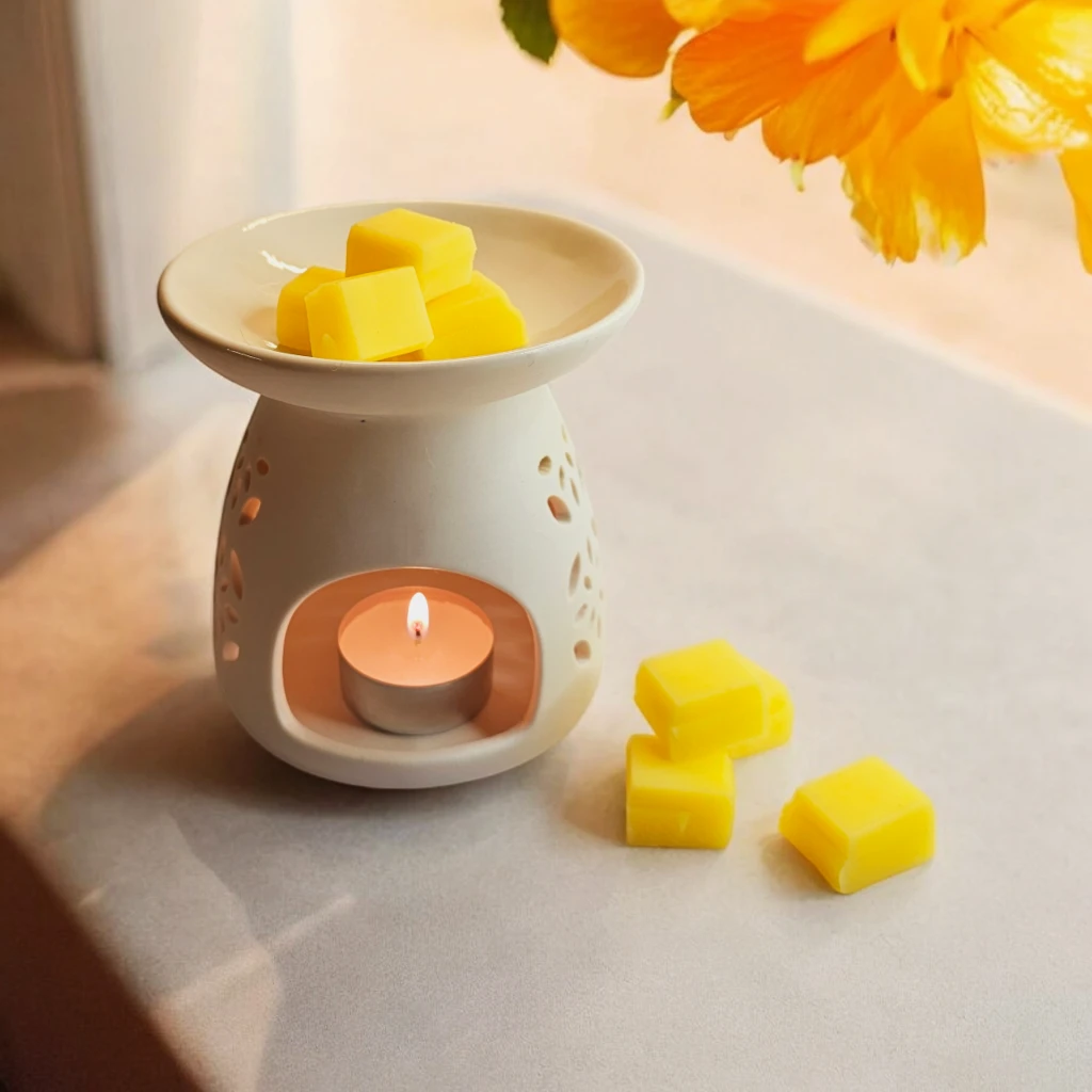 wax melter - wax burner - essential oil burner eliz candles and diffusers