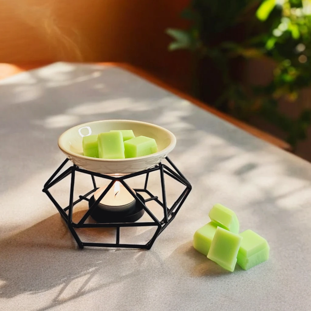 metal wax melter eliz candles and diffusers