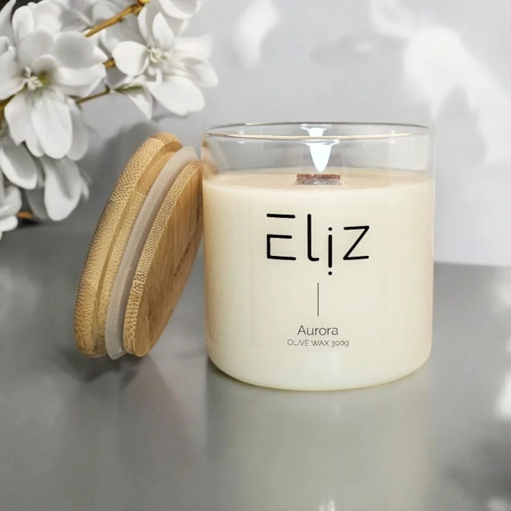 Eliz candles and diffuser Aurora candle 300g